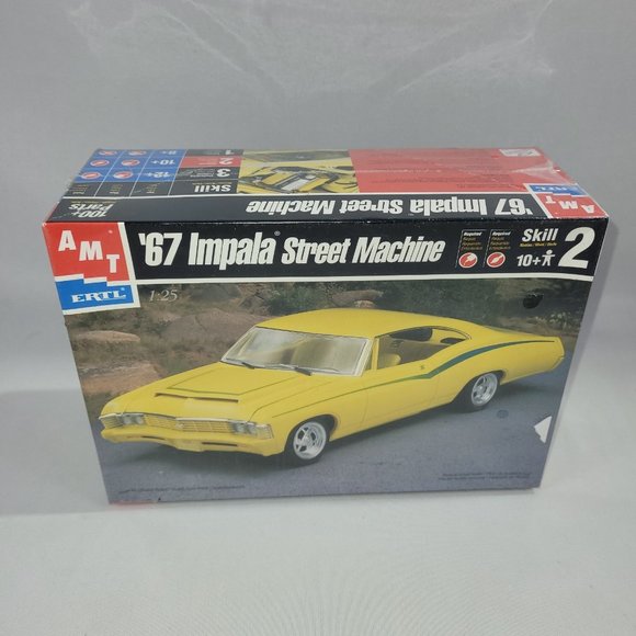 1967 Chevrolet Impala Street Machine 1/25 Model Kit by AMT ERTL - Picture 1 of 1